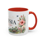Malaysia Home Country Mug | Moving Away Gift | Long Distance Friendship | 11 oz 15 oz Accent Mug
