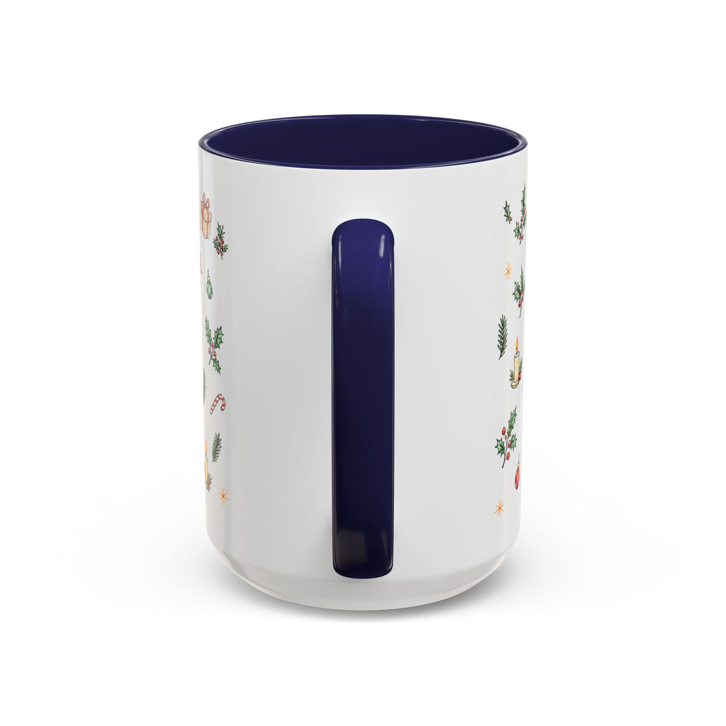 Lisbon Christmas Mug | Watercolor City Souvenir | Ceramic Coffee Cup 11oz 15oz