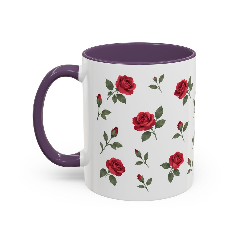 Oklahoma Oklahoma Rose Mug, State Flower Floral Coffee Cup, 11oz Botanical Gift