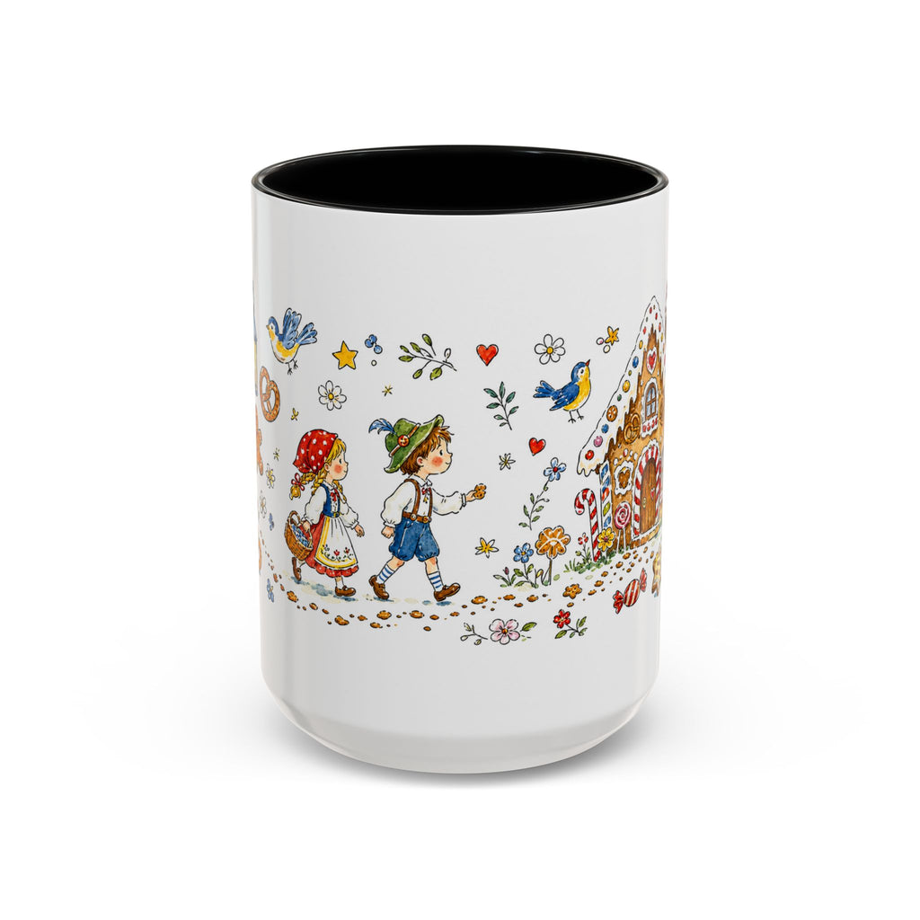 Hansel and Gretel Mug | Gingerbread Storybook Accent Coffee Mug | EveryLegend