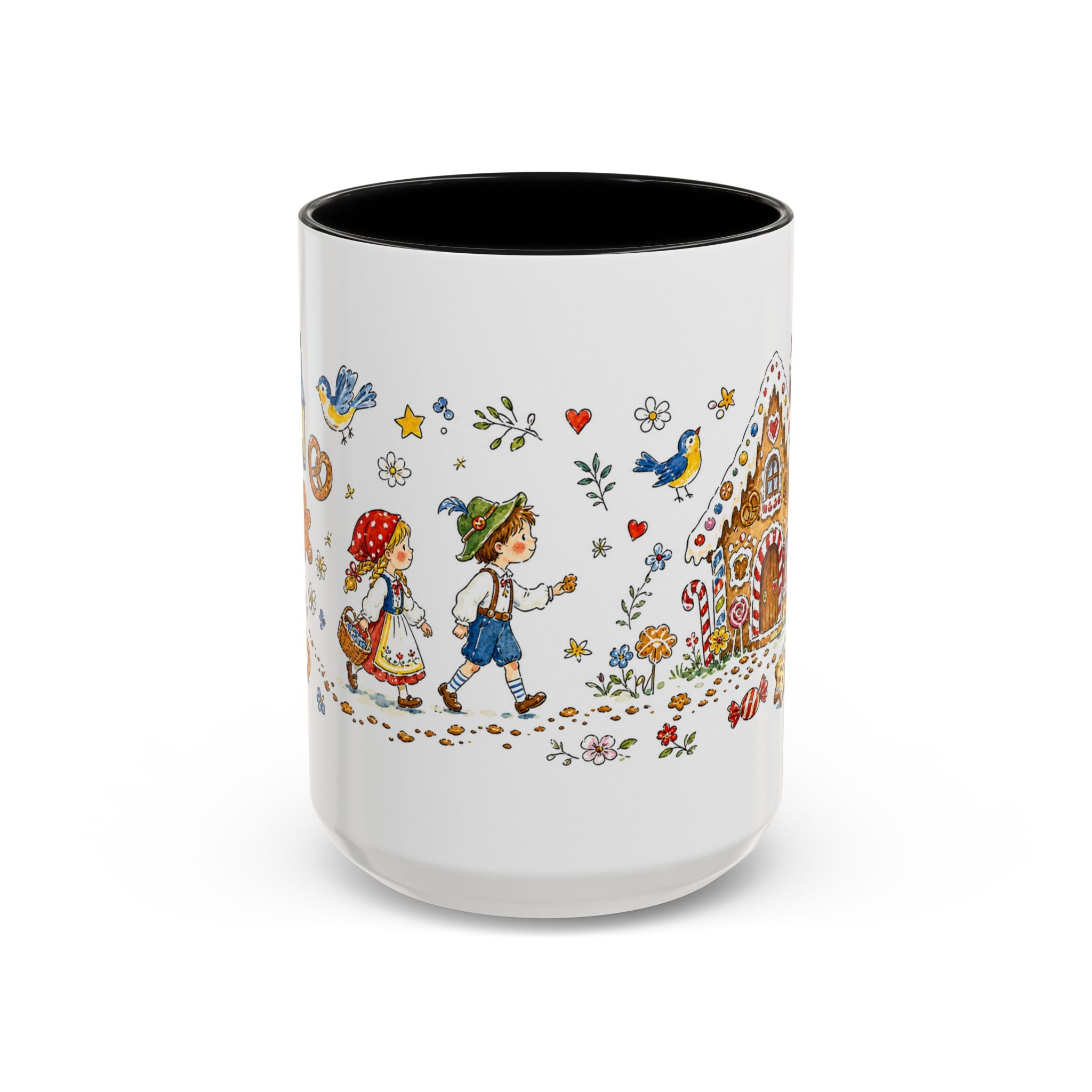 Hansel and Gretel Mug | Gingerbread Storybook Accent Coffee Mug | EveryLegend