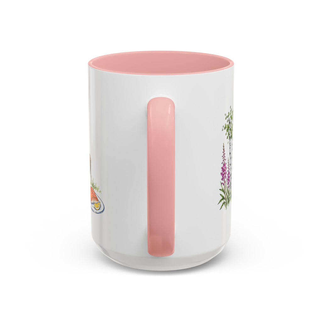 Anchorage Illustrated Travel Mug | City Souvenir Accent Coffee Mug | 11oz 15oz Ceramic Cup