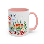 Denmark Coffee Mug | Travel Souvenir Accent Mug | Country Gift Ceramic Cup 11oz 15oz