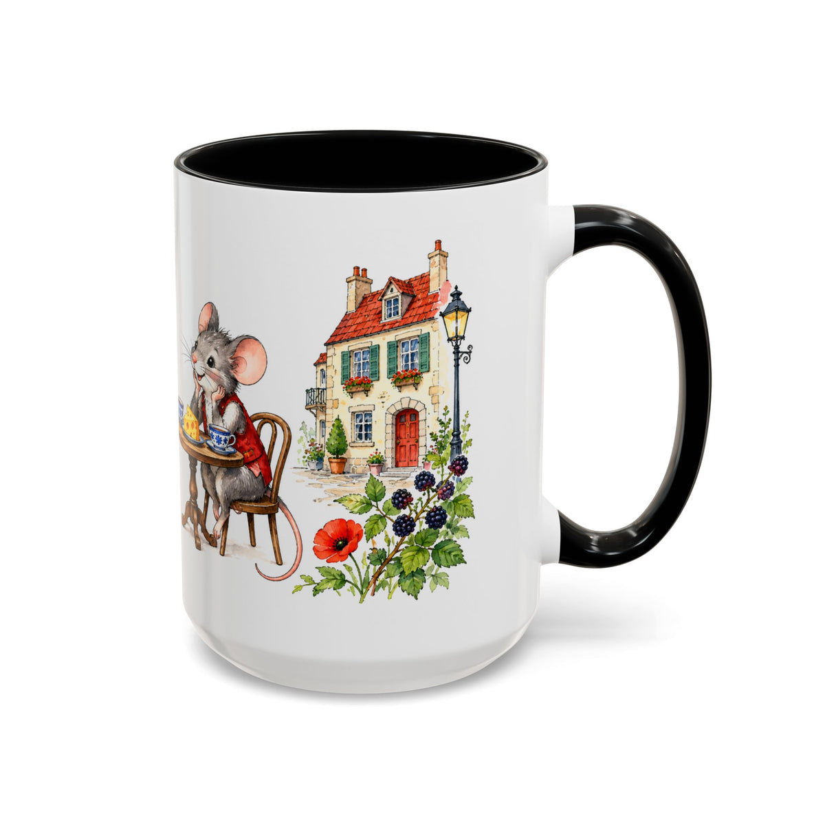 Town Mouse Country Mouse Mug | Storybook Tea Time Ceramic Mug (11oz/15oz)