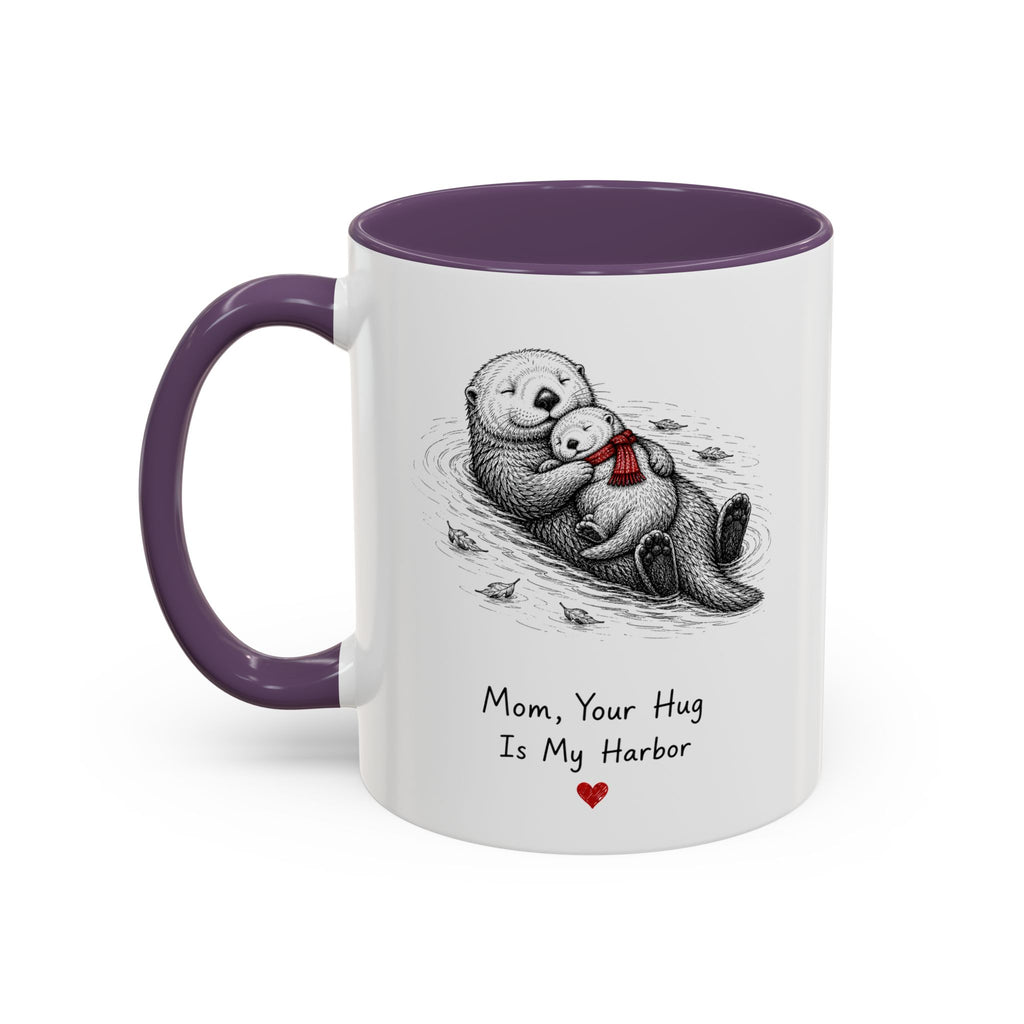 Otter Mom Coffee Mug | Safe Harbor Hug | Mother's Day Gift