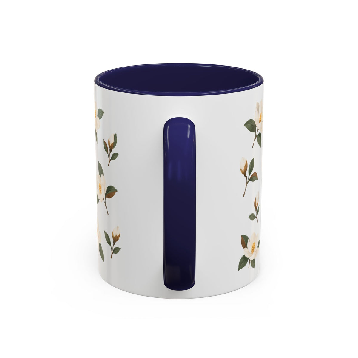 Mississippi Magnolia Mug, State Flower Floral Coffee Cup, 11oz Botanical Gift