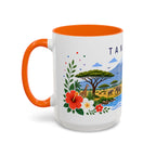 Tanzania Coffee Mug | Travel Souvenir Accent Mug | Place Gift Ceramic Cup 11oz 15oz