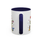 Lauterbrunnen Illustrated Travel Mug | Switzerland Souvenir Accent Coffee Mug | 11oz 15oz Ceramic Cup