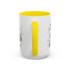 Guangzhou Coffee Mug | China Souvenir Travel Gift | Accent Color Ceramic 11oz 15oz