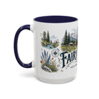 Fairy Meadows Mug, Pakistan Travel Souvenir, Bucket List Gift, Accent Ceramic Coffee Mug 11oz 15oz