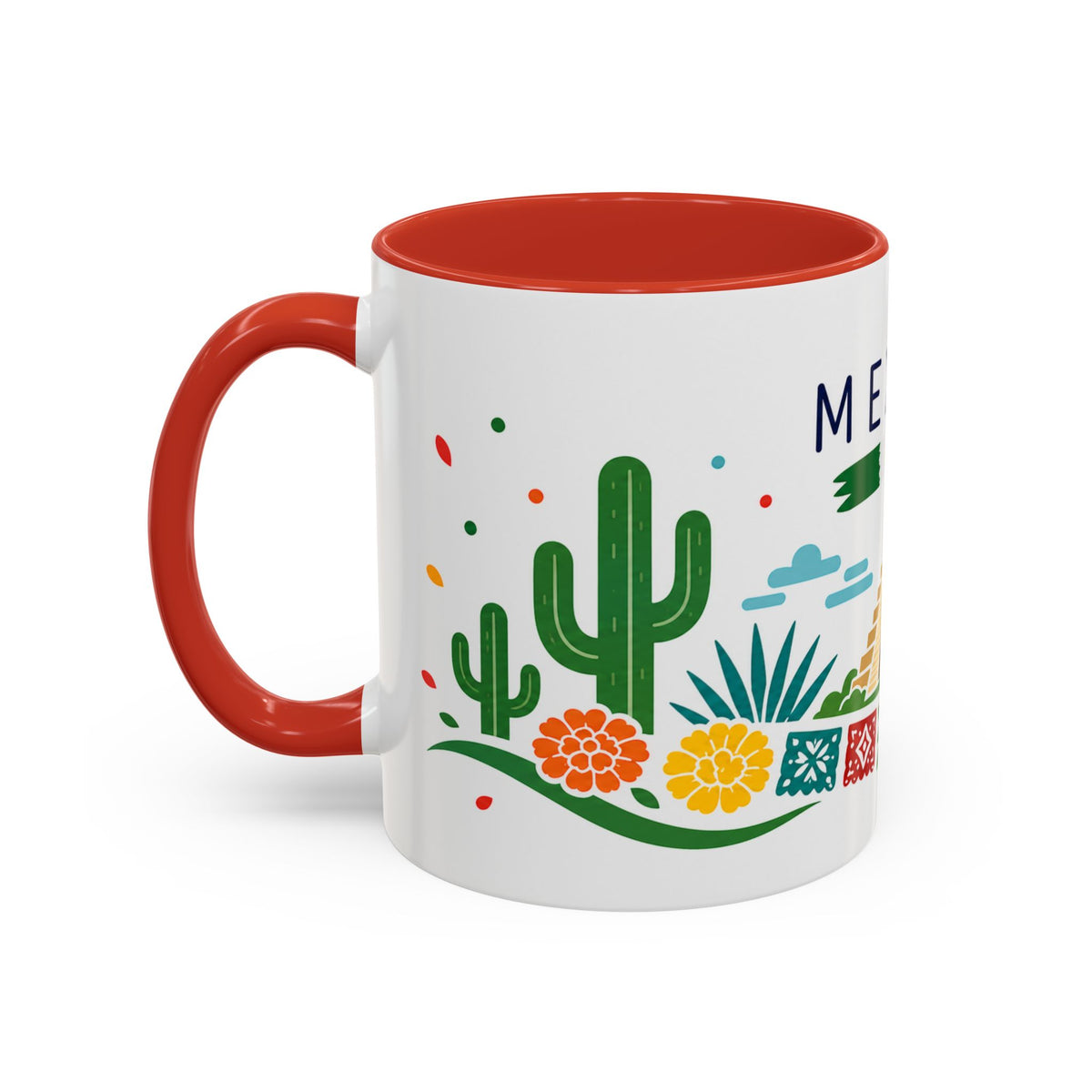 Mexico Coffee Mug | Travel Souvenir Accent Mug | Country Gift Ceramic Cup 11oz 15oz