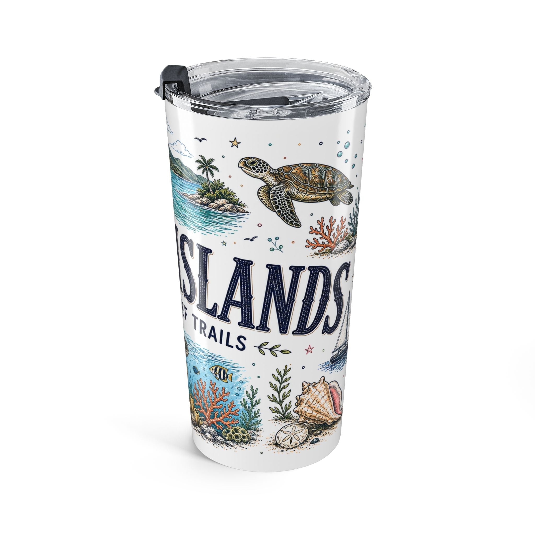 Congaree National Park 20oz Tumbler | South Carolina Forest Floodplain Gift | Insulated Stainless Steel Travel Cup