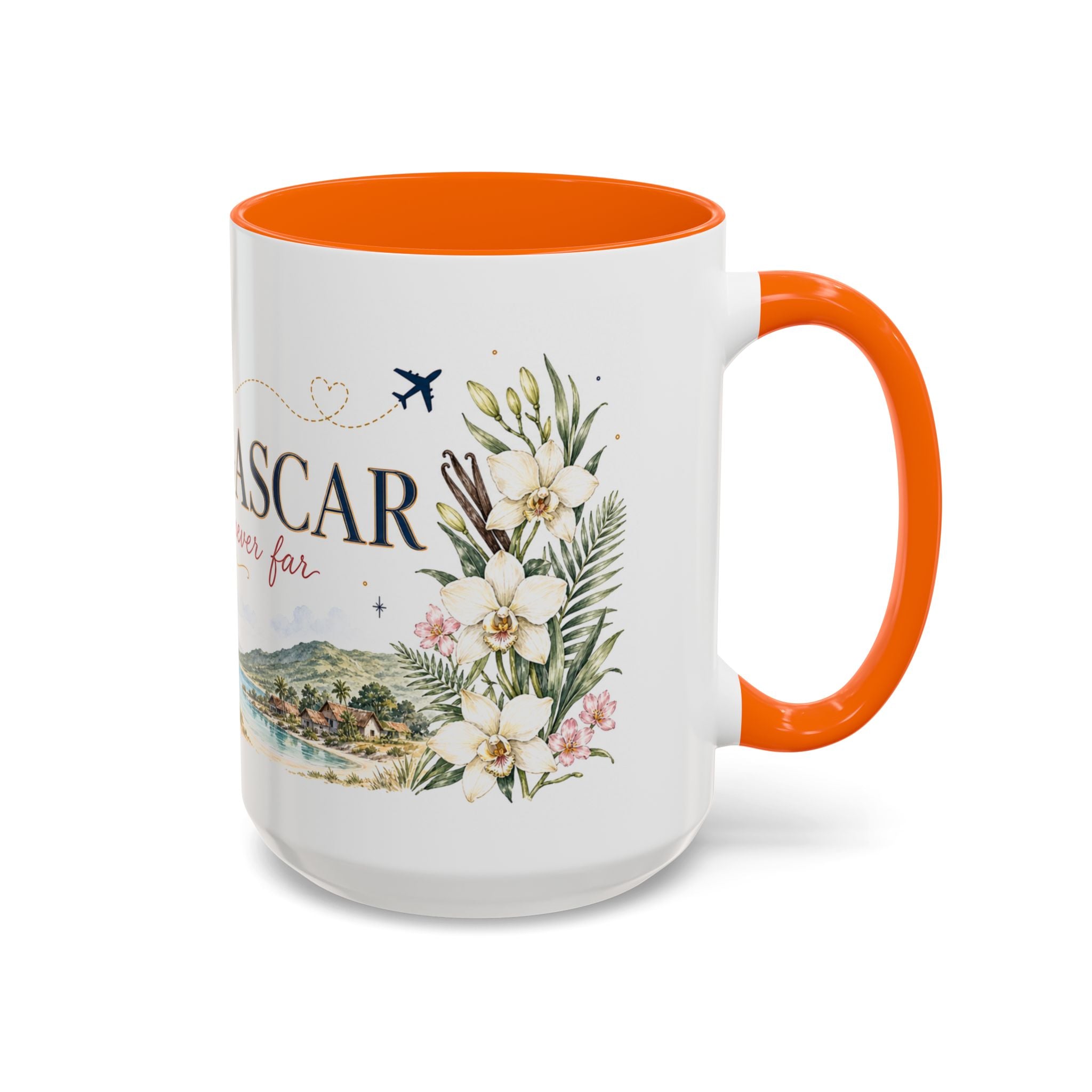 Madagascar Home Country Mug | Moving Away Gift | Long Distance Friendship | 11 oz 15 oz Accent Mug