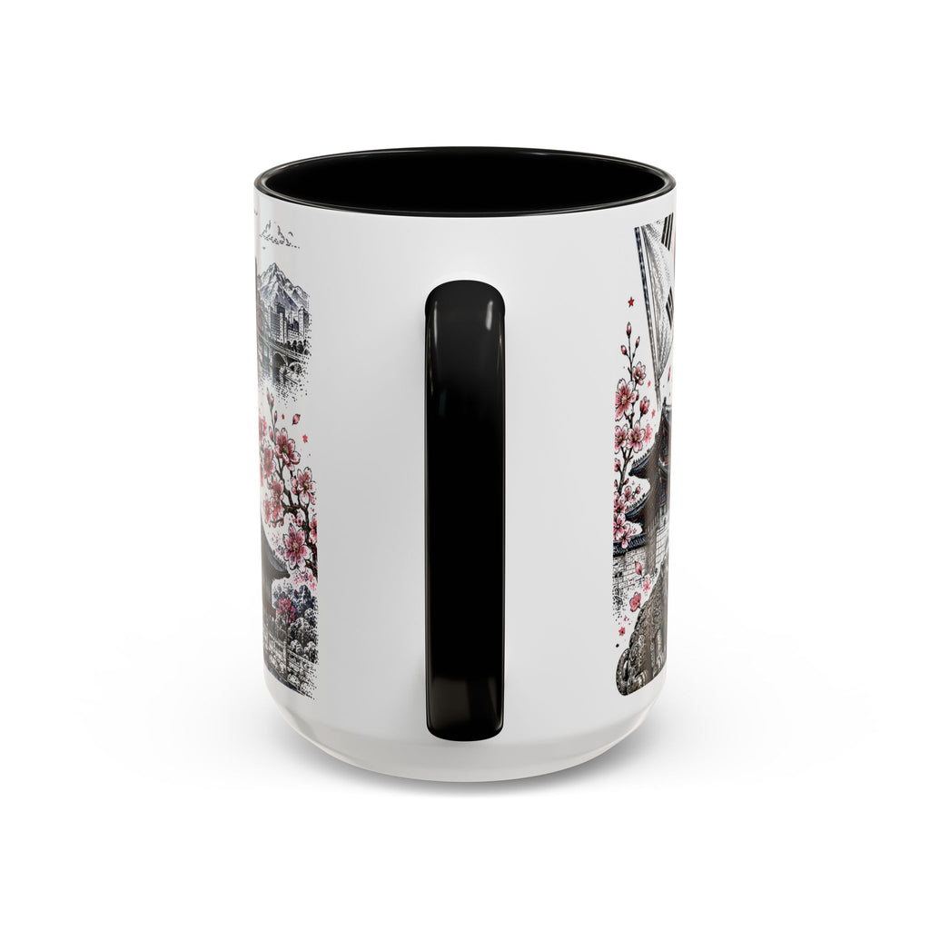 South Korea Soccer Coffee Mug | World Cup Fan Gift | Accent Color Ceramic 11oz 15oz Match Day Cup