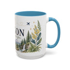 Oregon State Mug | Moving Away, Long Distance Friendship Gift | 11oz 15oz Accent Mug