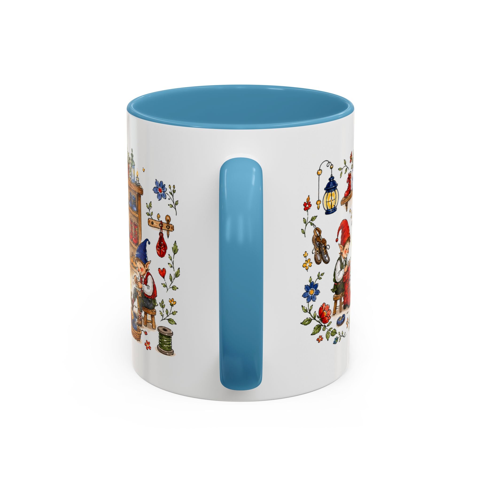 Elves and the Shoemaker Mug | Storybook Accent Coffee Mug | EveryLegend