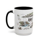 Hot Springs National Park Coffee Mug | Arkansas Thermal Spring Spa Gift | Accent Color Ceramic 11oz 15oz