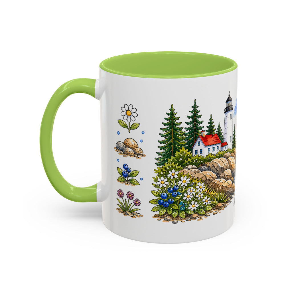 Acadia National Park Mug | US Travel Souvenir Accent Coffee Mug | 11oz 15oz Ceramic Cup