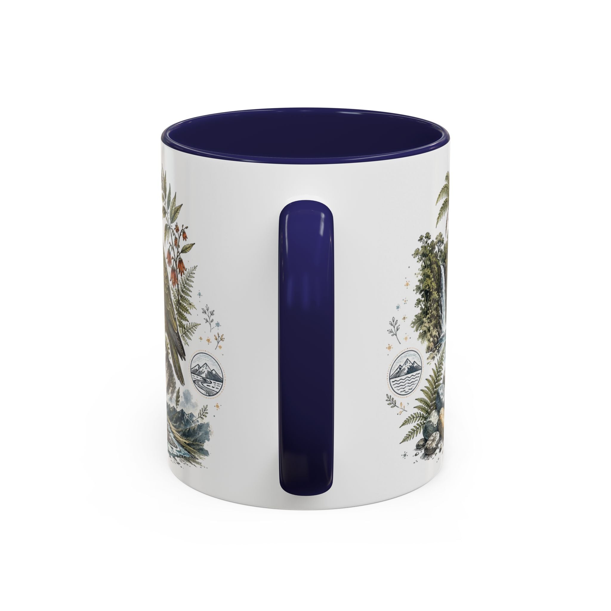 Franz Josef Glacier Mug, New Zealand Travel Souvenir, Bucket List Gift, Accent Ceramic Coffee Mug 11oz 15oz