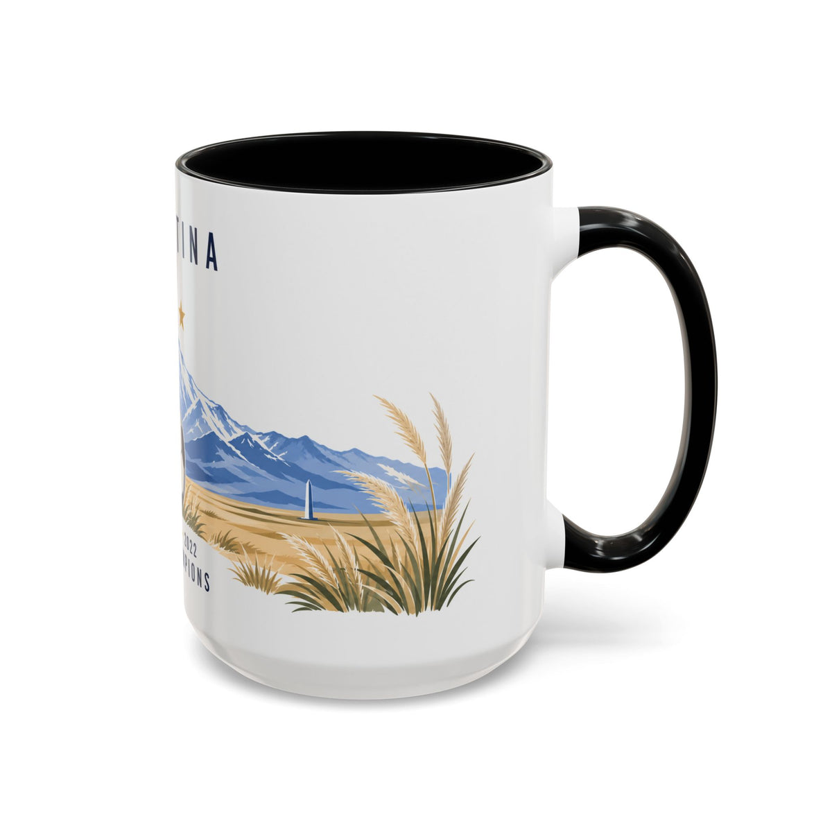 Argentina World Champions Mug | Three Time Soccer Champion Gift | Argentine Football Fan Cup | 1978–2022 | 11oz 15oz
