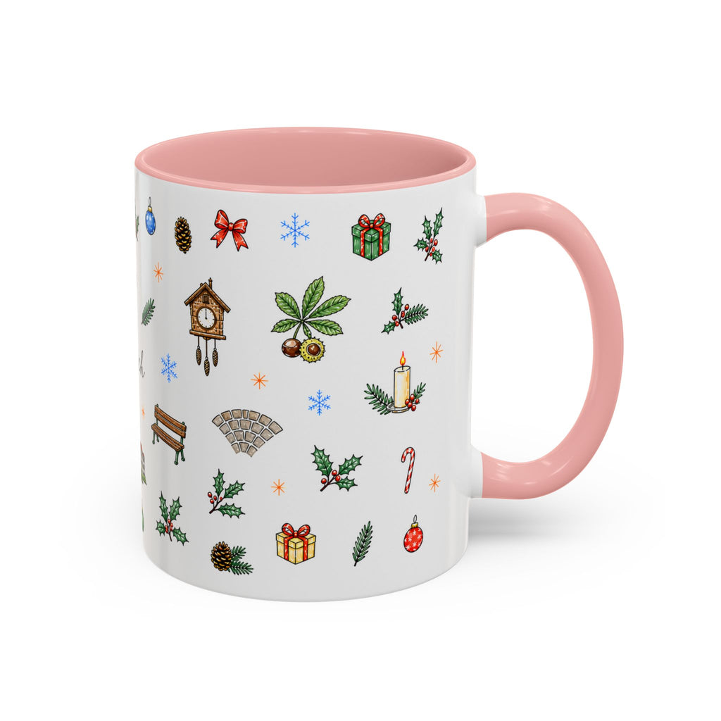 Munich Christmas Mug | Watercolor City Souvenir, Travel Gift (11oz/15oz)