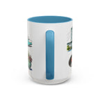 Detroit Illustrated Travel Mug | City Souvenir Accent Coffee Mug | 11oz 15oz Ceramic Cup