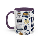 The Tassel Was Worth the Hassle Coffee Mug | Funny Graduation Gift 2026 | Accent Color Ceramic 11oz 15oz