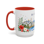 Algeria Coffee Mug | Travel Souvenir Accent Mug | Place Gift Ceramic Cup 11oz 15oz