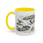 San Jose Coffee Mug | California Souvenir City Gift | Accent Color Ceramic 11oz 15oz