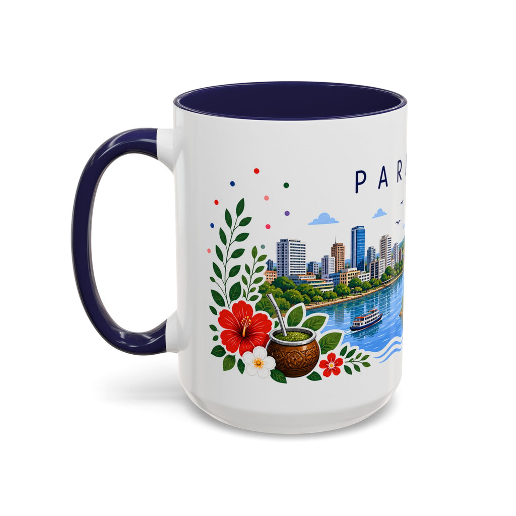 Paraguay Coffee Mug | Travel Souvenir Accent Mug | Place Gift Ceramic Cup 11oz 15oz
