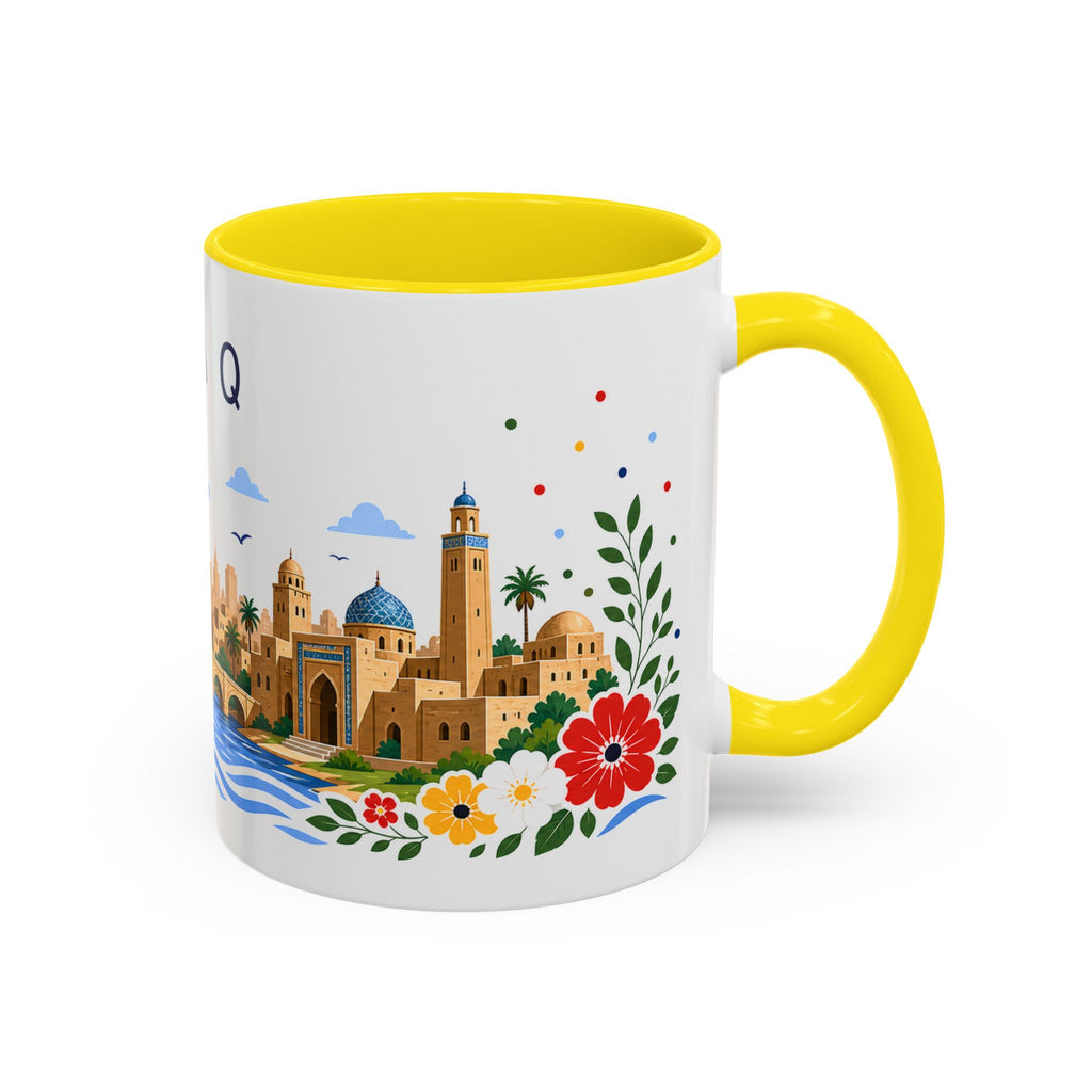 Iraq Coffee Mug | Travel Souvenir Accent Mug | Place Gift Ceramic Cup 11oz 15oz
