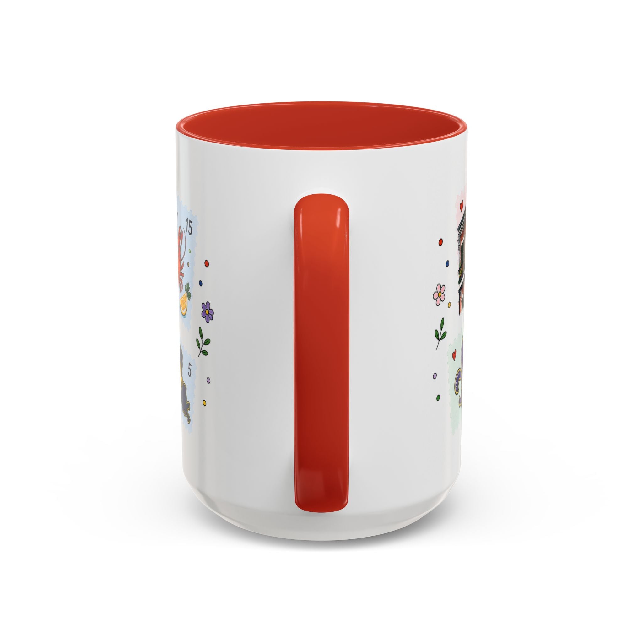 New Orleans Coffee Mug | Postage Stamp Collage Mug | Travel Souvenir Accent Cup 11oz 15oz