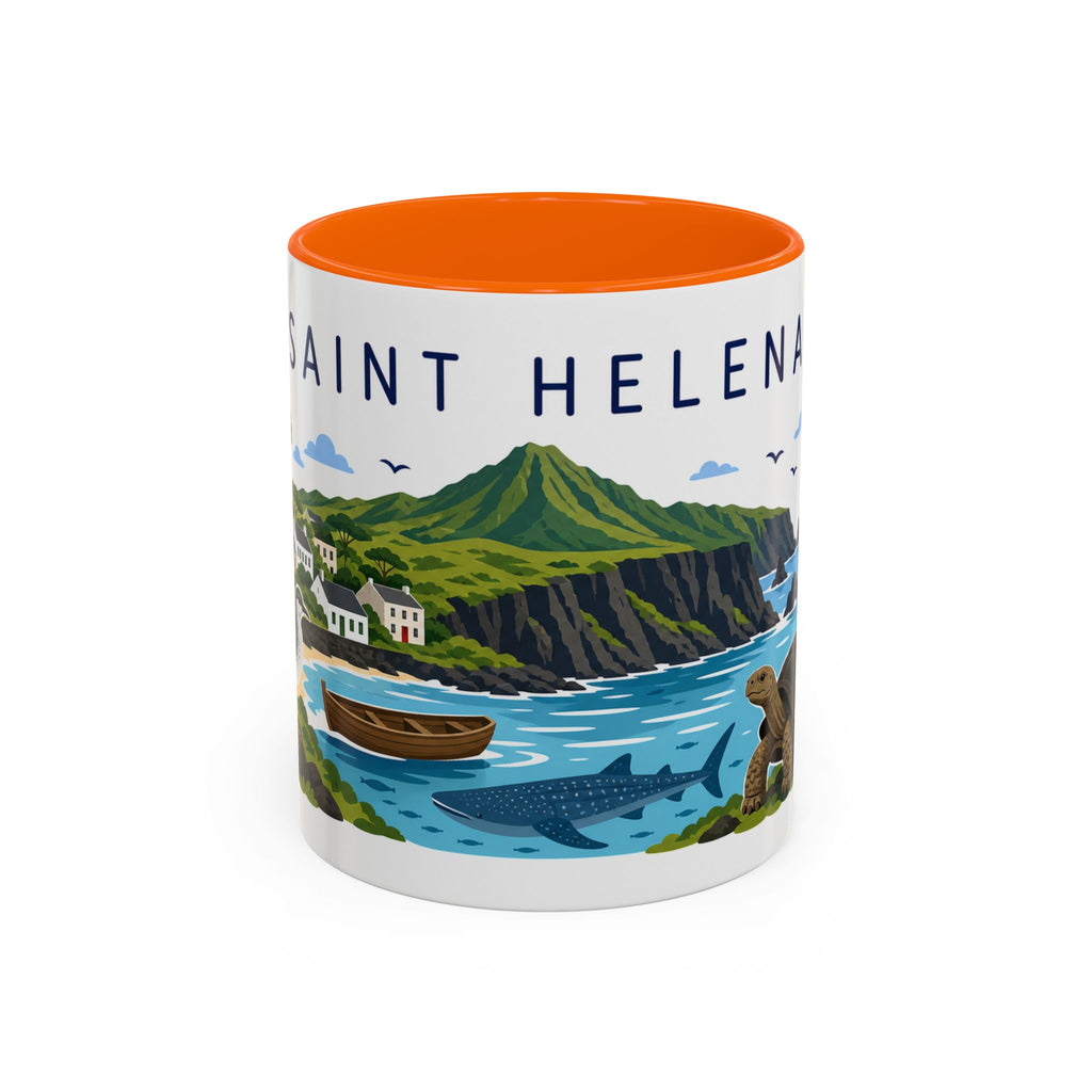 Saint Helena Coffee Mug | Travel Souvenir Accent Mug | Country Gift Ceramic Cup 11oz 15oz