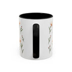 Utah Sego Lily Mug, State Flower Floral Coffee Cup, 11oz Botanical Gift