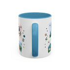 Taipei Coffee Mug | Postage Stamp Collage Mug | Travel Souvenir Accent Cup 11oz 15oz