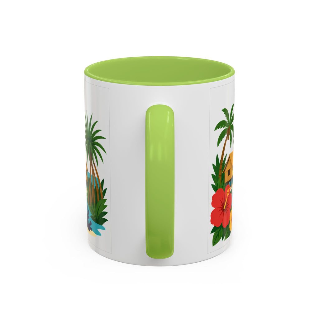 Kiribati Coffee Mug | Travel Souvenir Accent Mug | Country Gift Ceramic Cup 11oz 15oz
