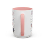 Stars and Stripes Forever Coffee Mug | Patriotic 4th of July Gift | Accent Color Ceramic 11oz 15oz