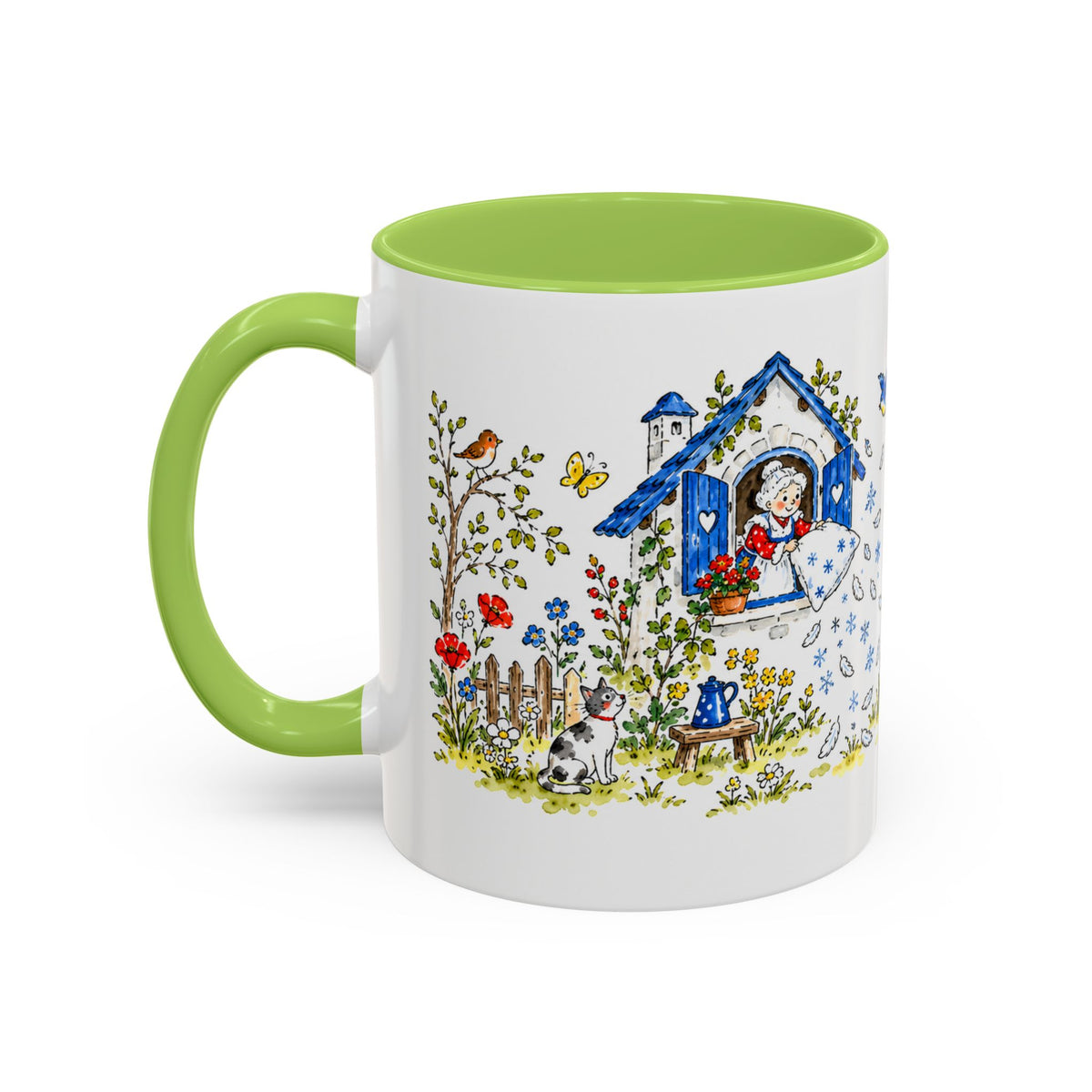 Mother Holle Mug | Storybook Fairy Tale Accent Coffee Mug | EveryLegend