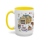 Vienna Travel Mug | European City Souvenir Accent Coffee Mug | 11oz 15oz Ceramic Cup