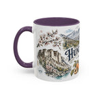 Hunza Valley Mug, Pakistan Travel Souvenir, Bucket List Gift, Accent Ceramic Coffee Mug 11oz 15oz