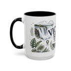 Victoria Falls Coffee Mug | Travel Destination Souvenir Gift | Accent Color Ceramic 11oz 15oz
