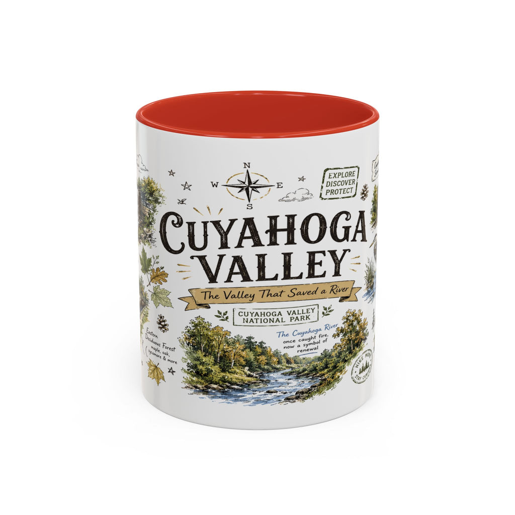 Cuyahoga Valley National Park Mug | Brandywine Falls Ohio River Ceramic (11oz/15oz)