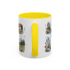 Fairy Meadows Mug, Pakistan Travel Souvenir, Bucket List Gift, Accent Ceramic Coffee Mug 11oz 15oz