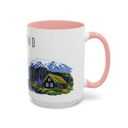 Iceland Coffee Mug | Travel Souvenir Accent Mug | Country Gift Ceramic Cup 11oz 15oz