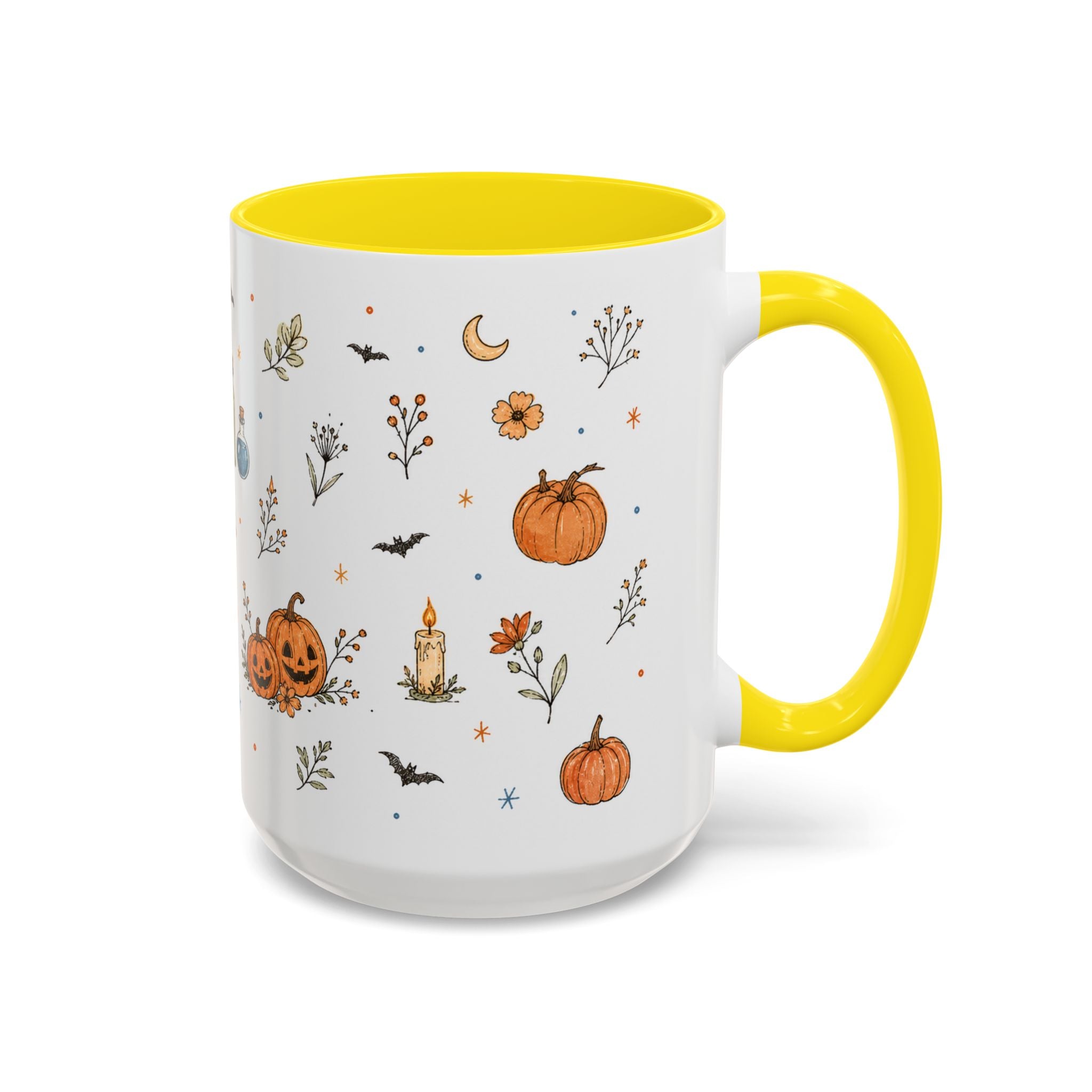 Cute Halloween Mug | Friendly Ghost Potion Watercolor Gift | Magic Accent Cup 11oz 15oz