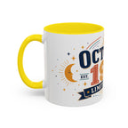 Custom Birthday Mug | Celestial Retro Design, Limited Edition (11oz or 15oz)