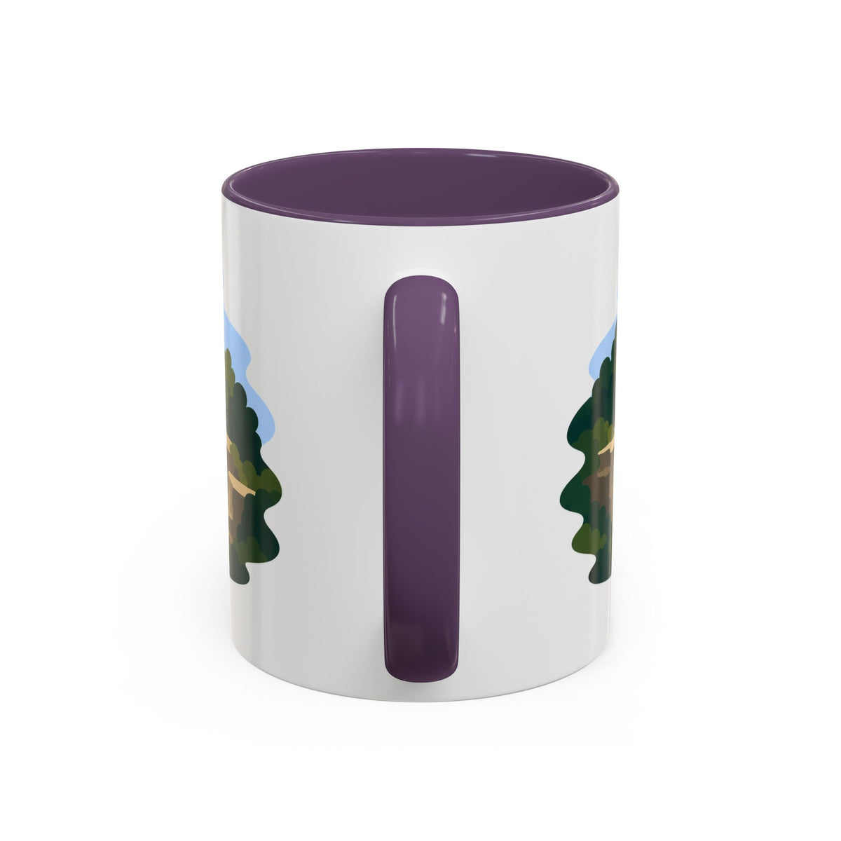 Mammoth Cave National Park Coffee Mug | Solid Color Block Park Souvenir | 11oz 15oz Accent Mug