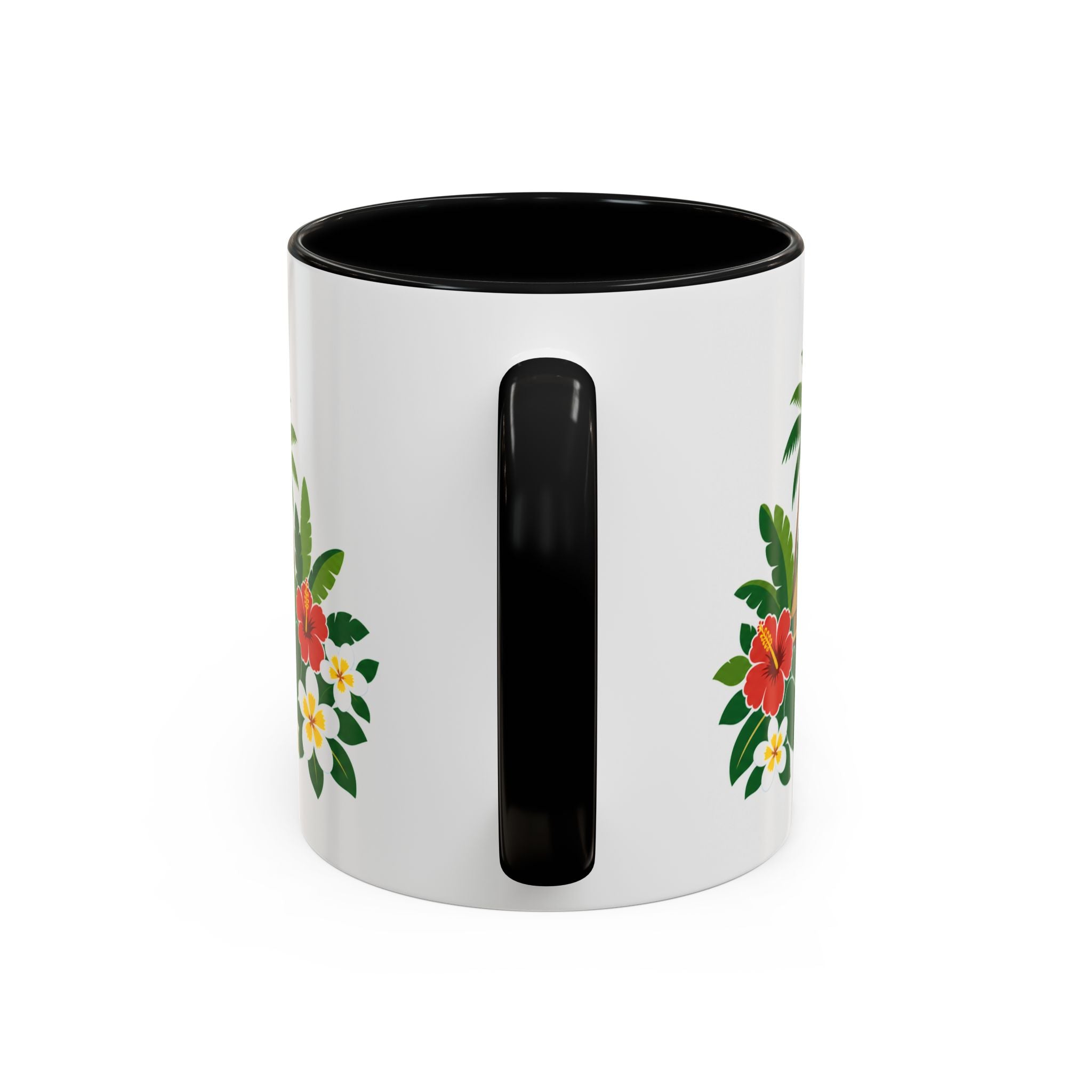 Fiji Coffee Mug | Travel Destination Souvenir Gift | Accent Color Ceramic 11oz 15oz
