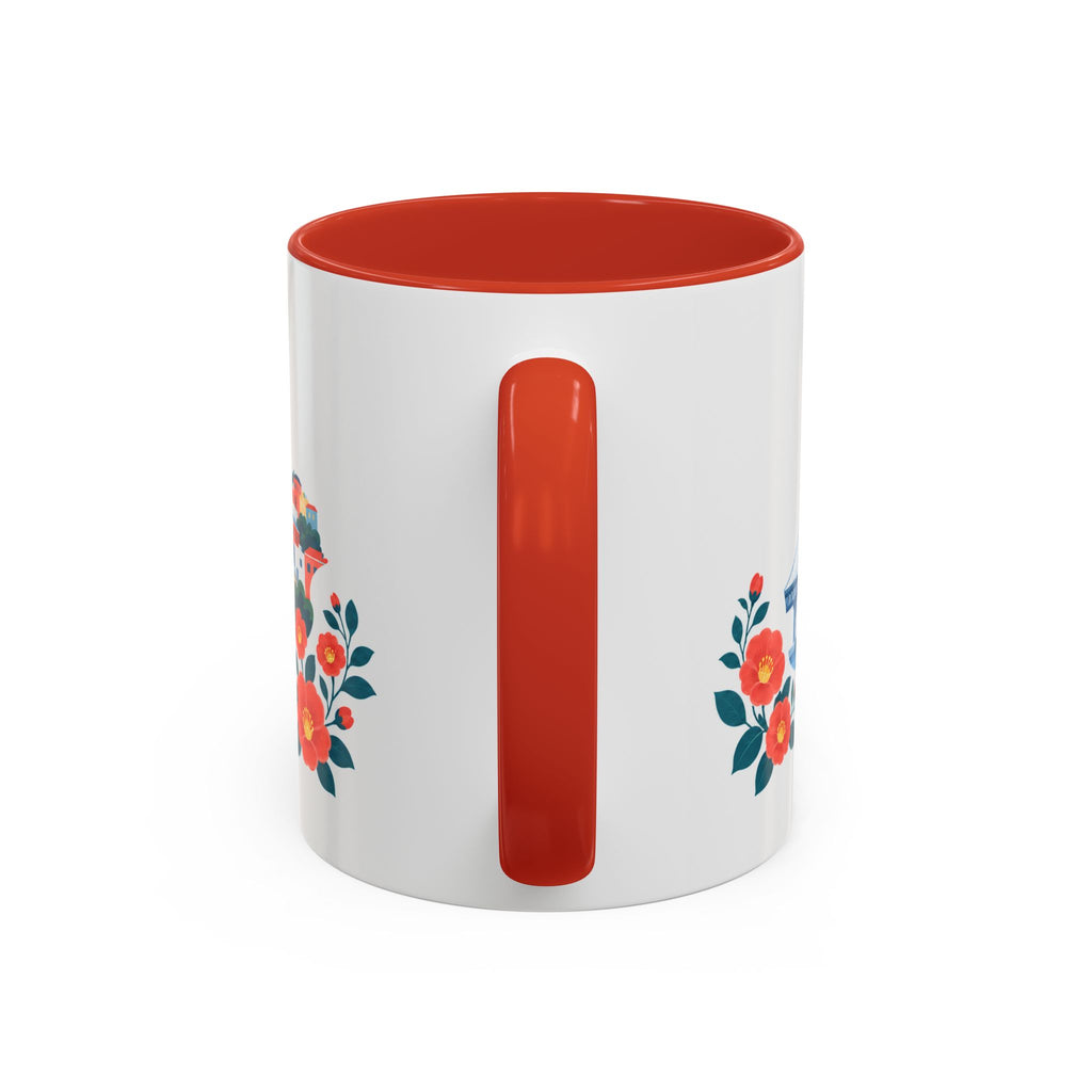 Busan Coffee Mug | South Korea Travel Souvenir | Porcelain Decal City Gift | 11oz 15oz Accent Mug
