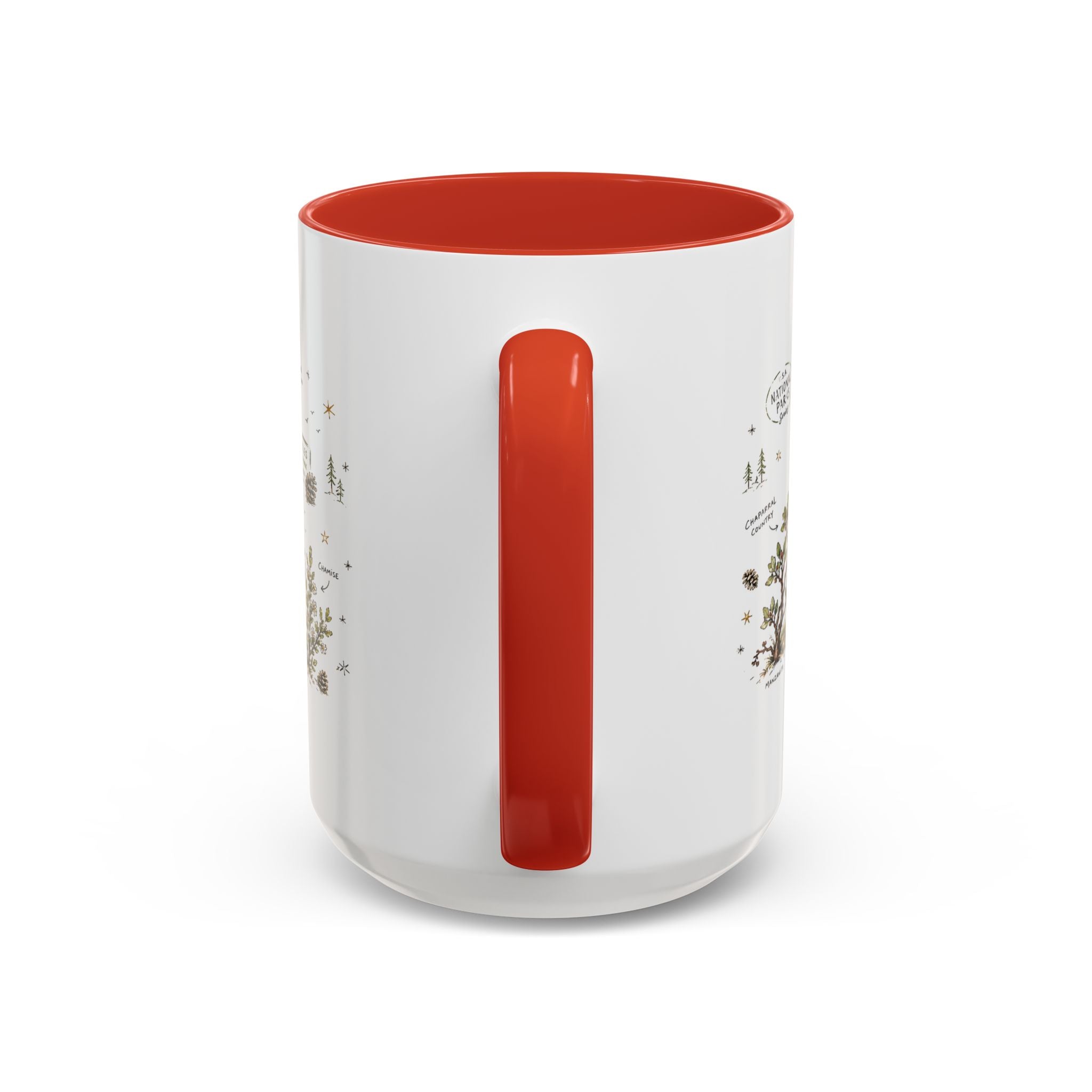 Pinnacles National Park Coffee Mug | California Rock Climbing Condor Gift | Accent Color Ceramic 11oz 15oz